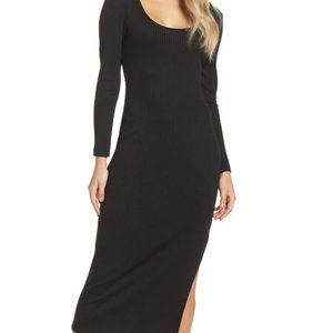 Tommy Ribbed Midi Dress